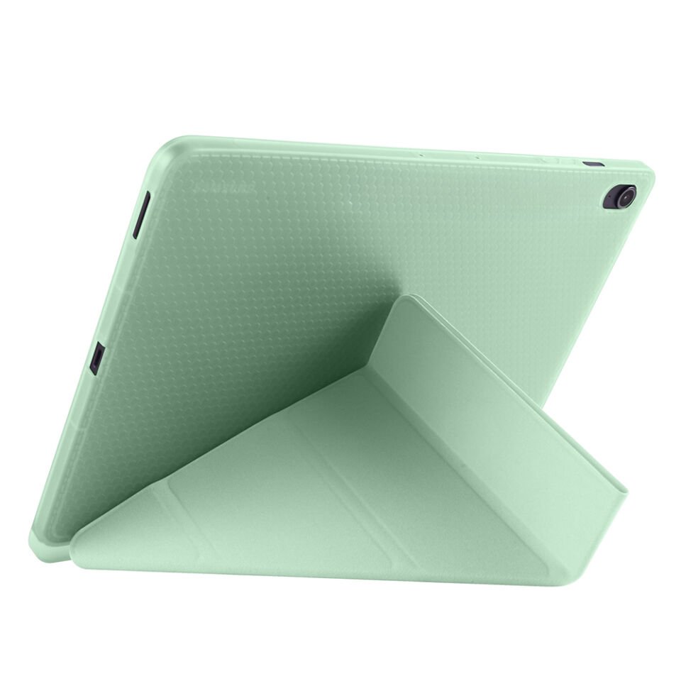 Samsung Galaxy Tab S11 Ultra X930 14.6 İnç Katlanabilir Kalemlikli Standlı Akıllı Kılıf Yeşil