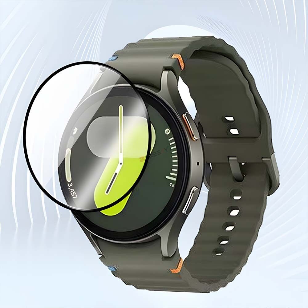 Samsung Galaxy Watch 7 44mm Uyumlu Ekran Koruyucu Polymer Temperli Nano 0.5 mm Watch Ekran Koruyucu
