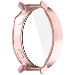 Huawei Watch GT5 41mm Kasa Uyumlu Kılıf Sert PC Kasa ve Ekran Koruyucu Kılıf Rosegold