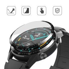 Huawei Watch Gt2 46mm Uyumlu Polymer Nano 0.5 mm Watch Ekran Koruyucu