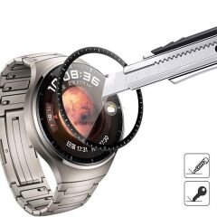 Huawei Watch 4 Pro Uyumlu Polymer Nano 0.5 mm Watch Ekran Koruyucu