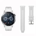 Sneezy Huawei Watch GT3 46mm GT2 46mm İle Uyumlu Spor Silikon Metal Tokalı Soft Saat Kordonu