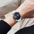 Sneezy Huawei Watch GT3 46mm GT2 46mm İle Uyumlu Spor Silikon Metal Tokalı Soft Saat Kordonu
