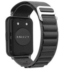 Huawei Watch Fit / Fit New Serisi İçin Özel Frost Tasarım Alpine Loop Dayanıklı Akıllı Saat Kayışı