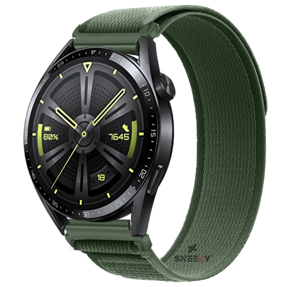Xiaomi Watch S1 -S1 Active -Mi Watch -Watch Color 22mmUyumlu Wander Trail Loop Kordon Haki