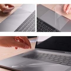 Sneezy Apple Macbook Pro 14.2 İnç M1 A2442 Uyumlu Touchpad Koruyucu Nano Jelatin