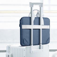 MacBook Pro 15 İnç Kılıf M2-M3 A2941-A3114 için Kumaş Şık ve Dayanıklı Koruma Çantası Lacivert