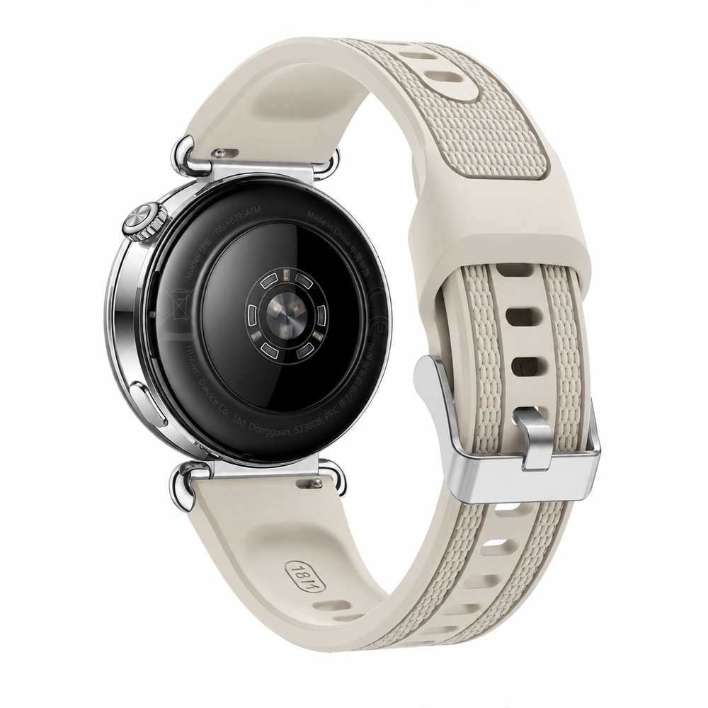 Sneezy Xiaomi Watch S 4 Mini 41mm Uyumlu ColorFlex Özel Dokulu Çift Renkli Silikon Kordon