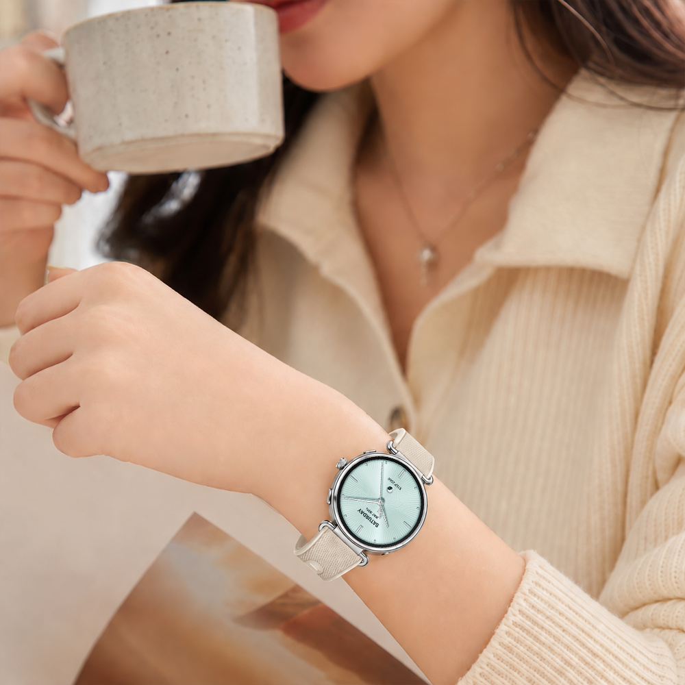 Sneezy Xiaomi Watch S 4 Mini 41mm Uyumlu ColorFlex Özel Dokulu Çift Renkli Silikon Kordon