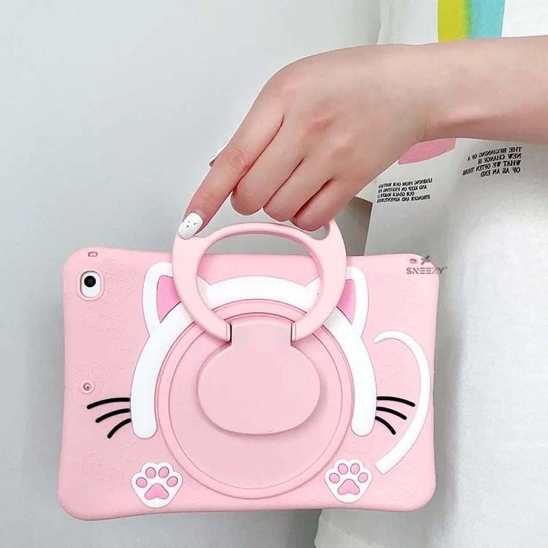 Sneezy Apple İpad Mini 123. Nesil ile Uyumlu KittyPaw Kids Çocuk Tablet Kılıfı