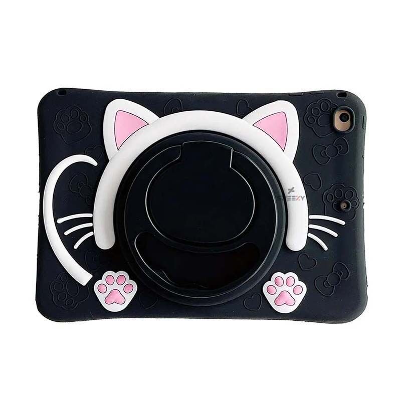 Sneezy Samsung Galaxy Tab A8 X200 ile Uyumlu KittyPaw Kids Çocuk Tablet Kılıfı