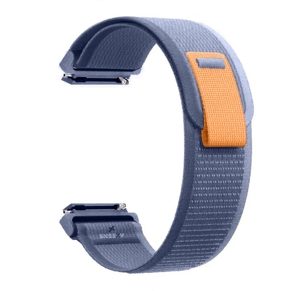 Huawei Watch GT Runner-Sport 46mm- GT2 E 22mmUyumlu Wander Trail Loop Kordon Lacivert