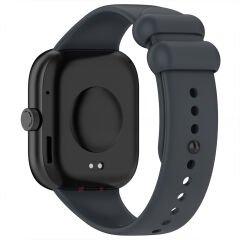 Redmi Watch 5 Uyumlu Kordon Purelux Soft Yumuşak Silikon Kordon Kayış Şık Görünüm Midnight