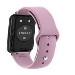 Huawei Watch Fit - Fit New Uyumlu PureLux Soft Silikon Kordon Lila - Lila