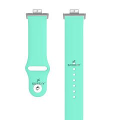 Huawei Watch Fit - Fit New Uyumlu PureLux Soft Silikon Kordon Turkuaz - Turkuaz