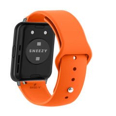 Huawei Watch Fit - Fit New Uyumlu PureLux Soft Silikon Kordon Turuncu - Turuncu