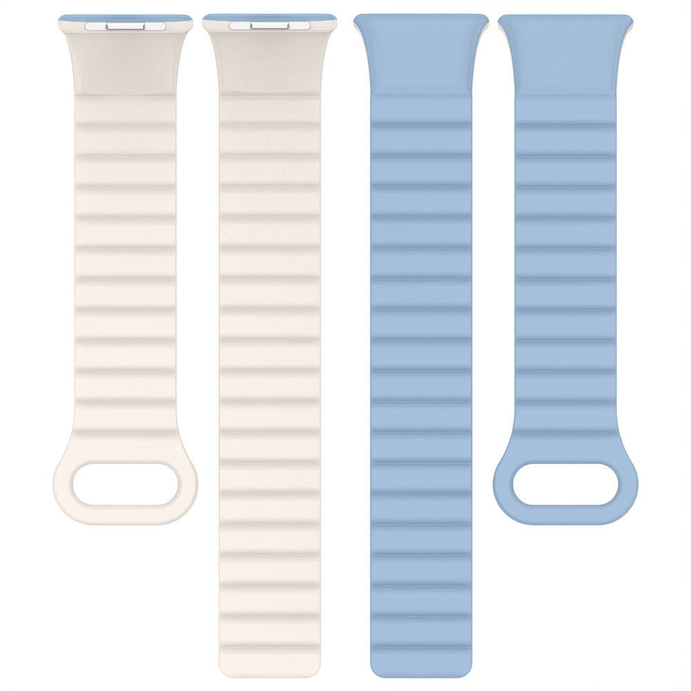 Redmi Watch 5 Uyumlu Kordon Yumuşak Silikon Kordon Güçlü Manyetik Strap Kayış Mavi
