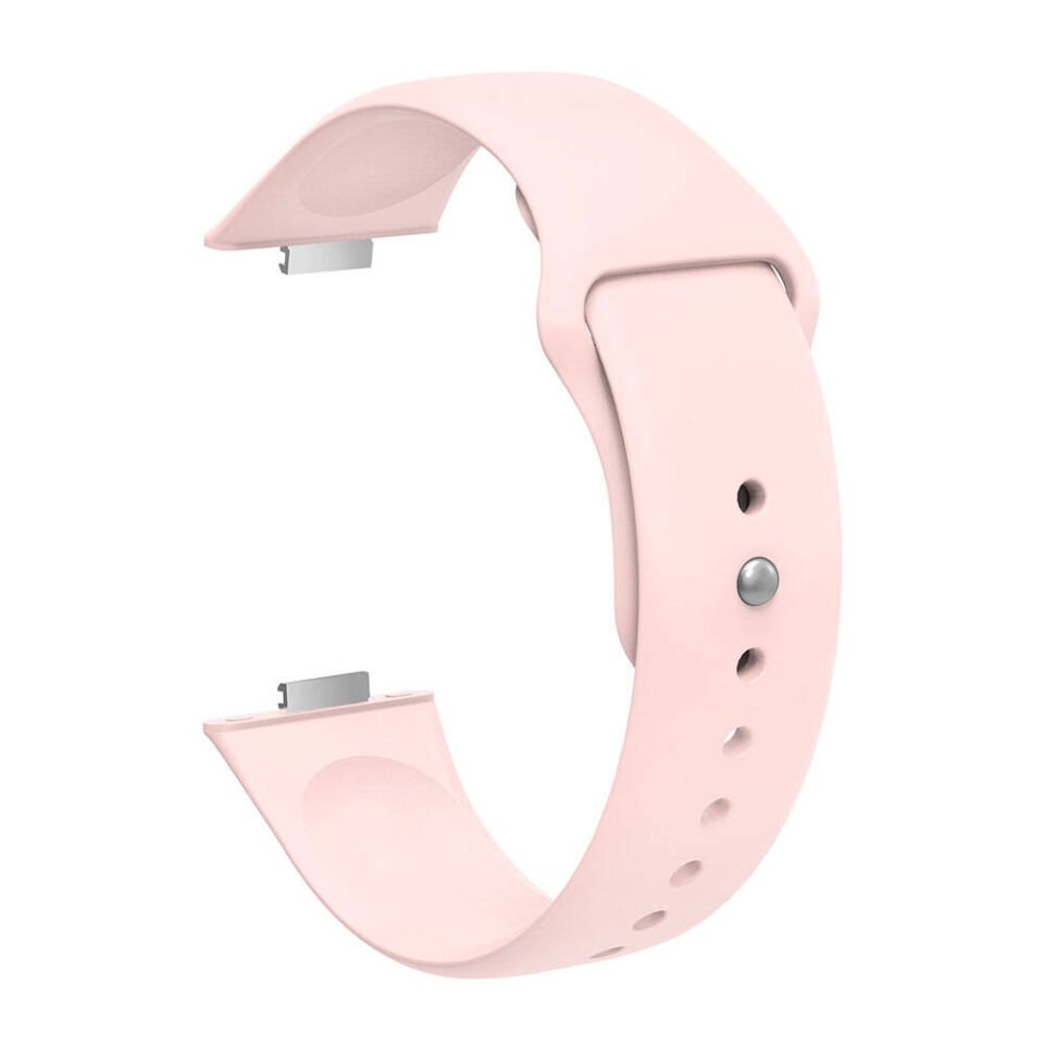 Huawei Watch Fit 5 Pro İle Uyumlu PureLux Tam Uyumlu Yumuşak Soft Silikon Kordon Pembe