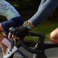 Huawei Watch GT6 46mm İle Uyumlu SportStripe Örgü Desen Metal Tokalı Silikon Akıllı Saat Kordonu