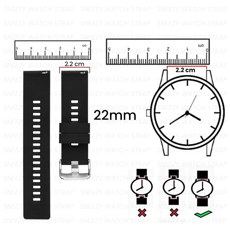 Xiaomi Watch S1 -S1 Active -Mi Watch -Watch Color 22mm Uyumlu PureLux Soft Silikon Kordon Koyu Yeşil - Koyu Yeşil