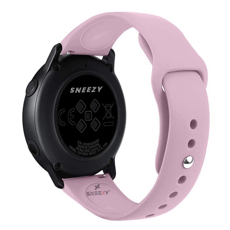 Xiaomi Watch S1 -S1 Active -Mi Watch -Watch Color 22mm Uyumlu PureLux Soft Silikon Kordon Lila - Lila