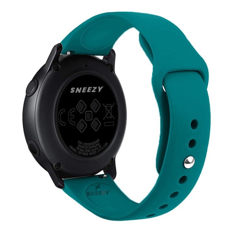 Xiaomi Watch S1 -S1 Active -Mi Watch -Watch Color 22mm Uyumlu PureLux Soft Silikon Kordon Petrol Mavisi - Petrol Mavisi