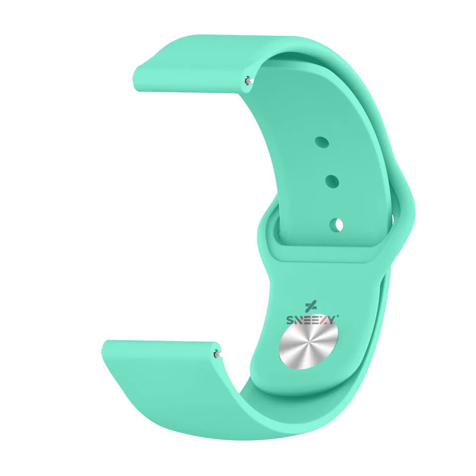 Xiaomi Watch S1 -S1 Active -Mi Watch -Watch Color 22mm Uyumlu PureLux Soft Silikon Kordon Turkuaz - Turkuaz
