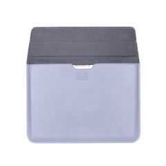 Sneezy Macbook Pro 16 İnç A2141 Uyumlu PortaPivo Standlı Deri Taşıma Çantası Lila - Lila