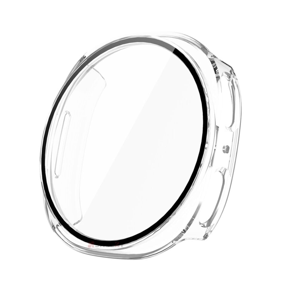 Samsung Galaxy Watch 9 44mm Uyumlu Kılıf Sert PC Kasa ve Ekran Koruyucu Kılıf