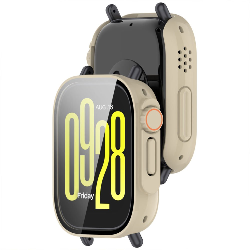 Redmi Watch 5 Active İle Uyumlu Kasa ve Ekran Koruyucu Watch Ultra Saat Görünüm'e Dönüştürücü Starlight