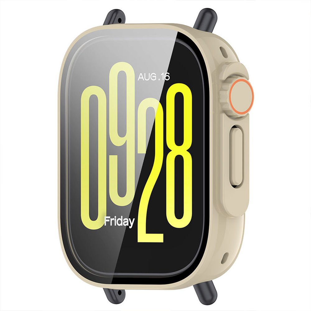 Redmi Watch 5 Active İle Uyumlu Kasa ve Ekran Koruyucu Watch Ultra Saat Görünüm'e Dönüştürücü Starlight