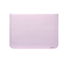 Sneezy Macbook Pro 13 İnç A2251 Uyumlu PortaPivo Standlı Deri Taşıma Çantası Pembe - Pembe