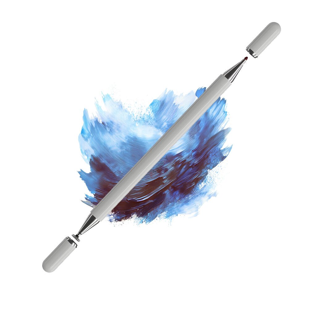 Realme İle Uyumlu 2 in 1 Dokunmatik Stylus Kalem Çizim Ve Yazı Kalemi