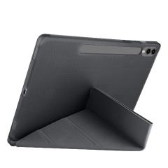 Samsung Galaxy Tab S9 Ultra X910 14.6 İnç Katlanabilir Kalemlikli Standlı Akıllı Kılıf Siyah