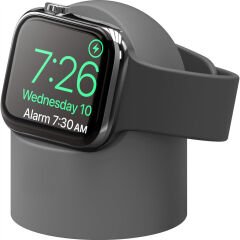 Apple Watch Uyumlu Silikon Akıllı Saat Şarj Standı
