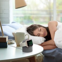 Apple Watch Uyumlu Silikon Akıllı Saat Şarj Standı