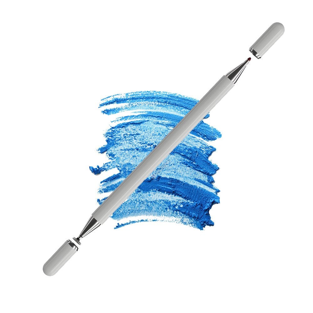 iPad Pro 5. Nesil 2021 İle Uyumlu 2 in 1 Dokunmatik Stylus Kalem Çizim Ve Yazı Kalemi