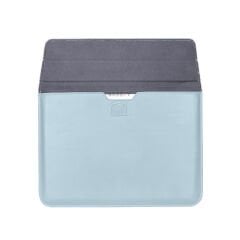 Sneezy Macbook Air 13.3 İnç A1932 Uyumlu PortaPivo Standlı Deri Taşıma Çantası Mavi - Mavi
