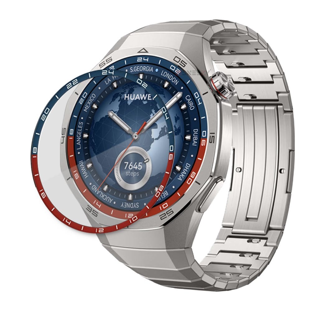 Sneezy Huawei GT5 Pro 46mm Uyumlu Renkli Kadran Polymer Temperli Nano 0.5 mm Watch Ekran Koruyucu