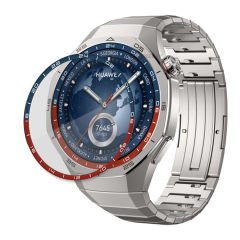 Sneezy Huawei GT5 Pro 46mm Uyumlu Renkli Kadran Polymer Temperli Nano 0.5 mm Watch Ekran Koruyucu