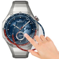 Sneezy Huawei GT5 Pro 46mm Uyumlu Renkli Kadran Polymer Temperli Nano 0.5 mm Watch Ekran Koruyucu