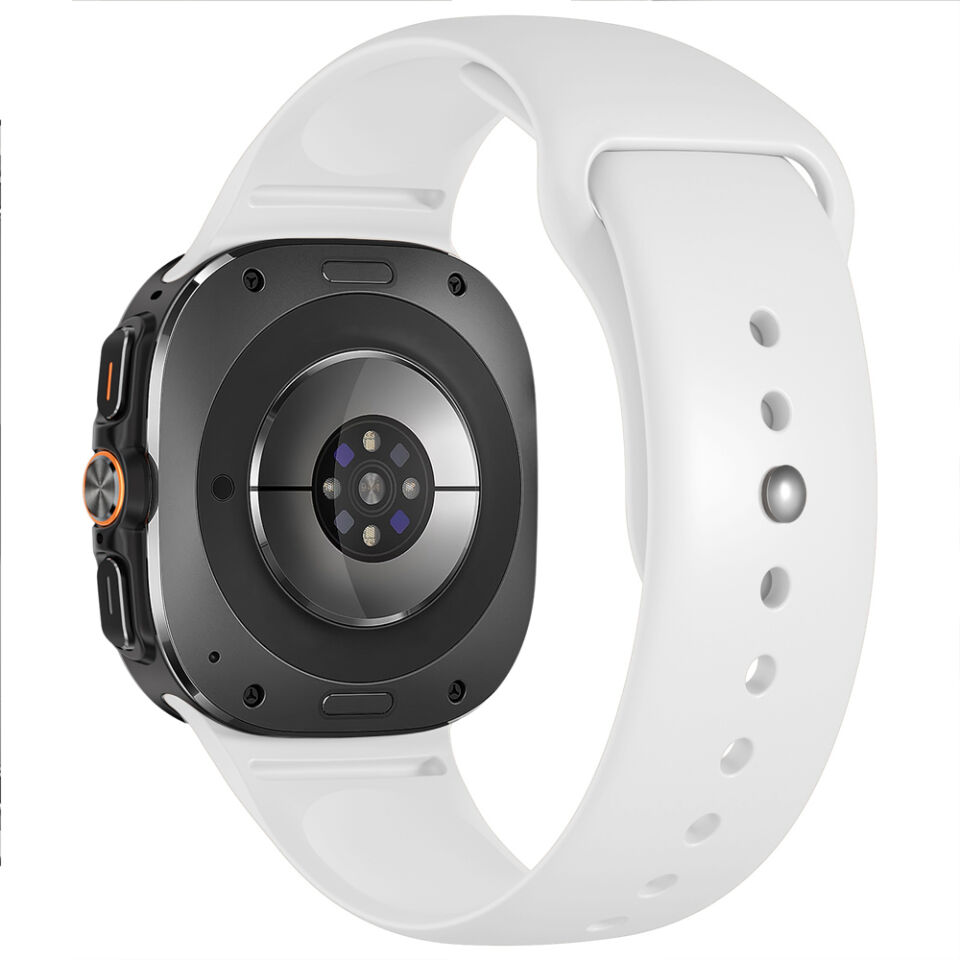 Samsung Galaxy Watch 9 44mm 40mm İle Uyumlu Klasik PureLux Soft Silikon Kordon