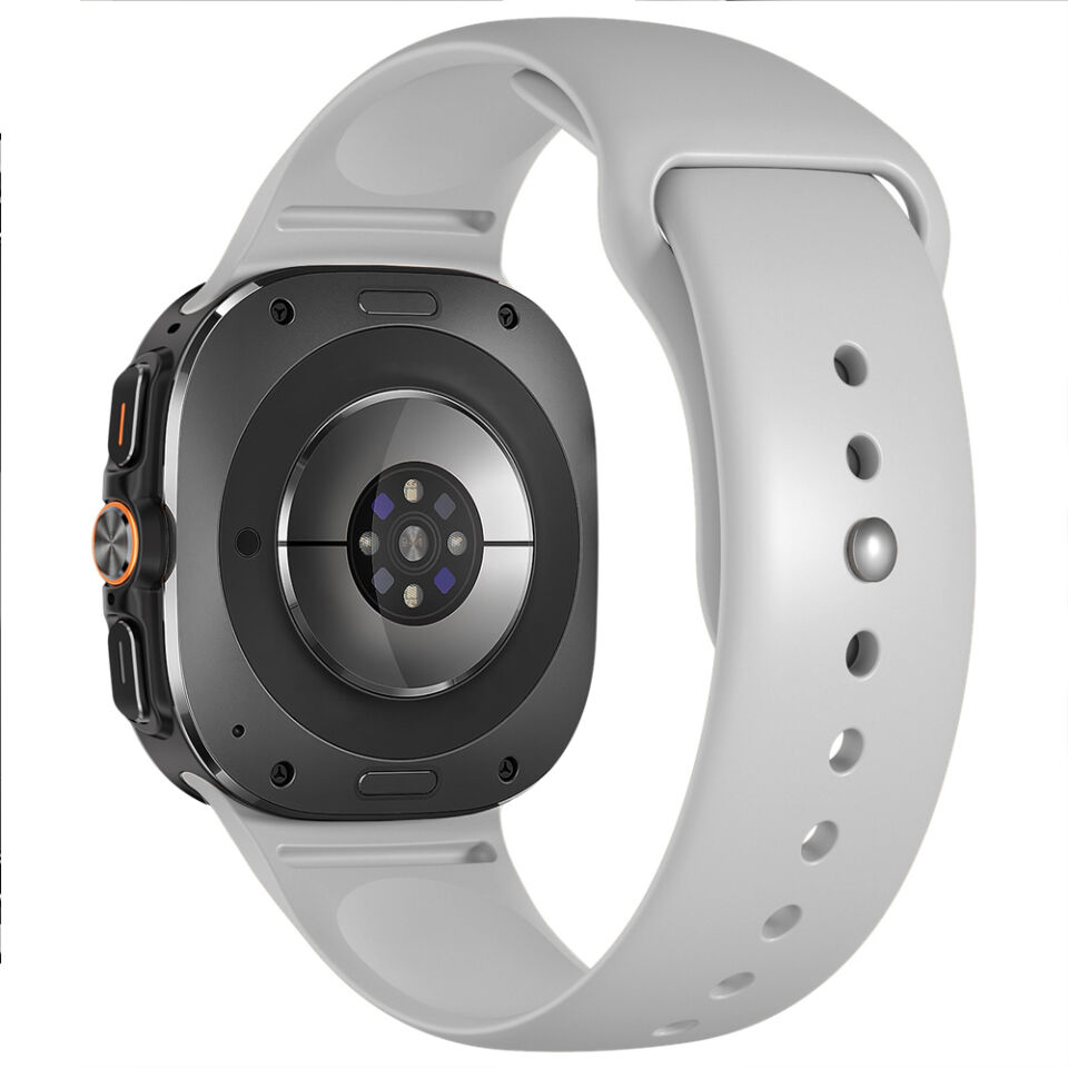 Samsung Galaxy Watch 9 44mm 40mm İle Uyumlu Klasik PureLux Soft Silikon Kordon