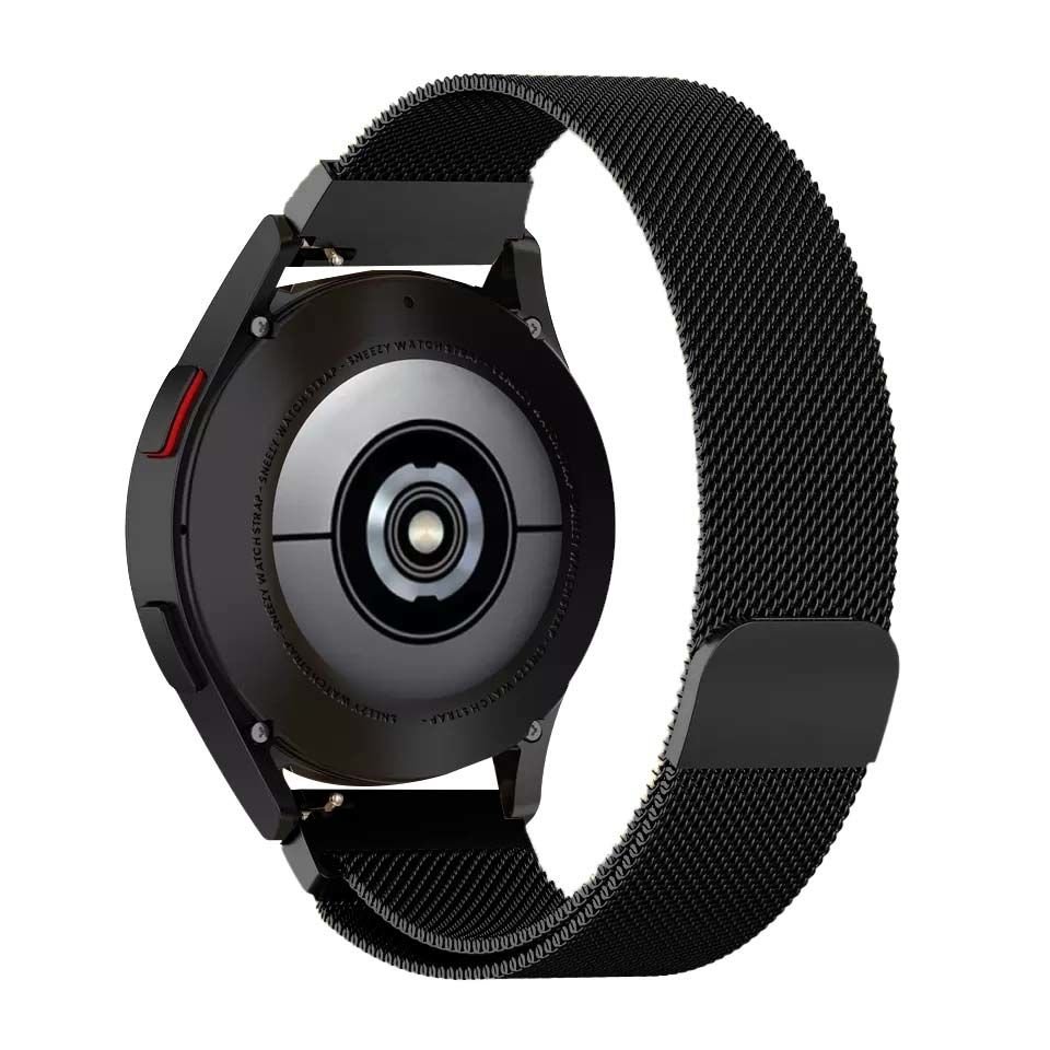 Honor Magic Watch 2 – Watch Magic – Watch Gs3 22mm Uyumlu Woven Wire Tasarım Metal Hasır Kordon Siyah