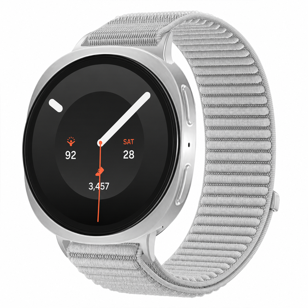 Samsung Galaxy Watch 9 44mm 40mm İle Uyumlu Naylon Spor Loop Kordon Ayarlanabilir Rahat ve Dayanıklı