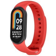 Sneezy Mİ Band 9 İle Uyumlu PureLux Soft Silikon Kordon