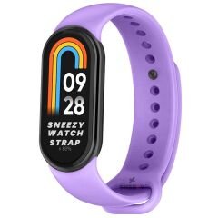 Sneezy Mİ Band 9 İle Uyumlu PureLux Soft Silikon Kordon