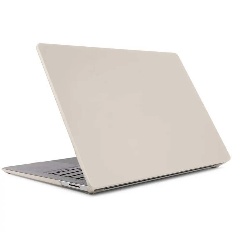 Sneezy Apple Macbook Pro M1 M2 Çip 13.3″ A2338 A2289 İle Uyumlu Kılıf Vanilla Shield Plastik Kapak