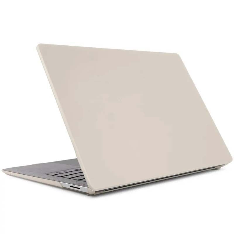 Sneezy Apple Macbook Air M2 Çip A2681 13.6 Inç 2022 Uyumlu Kılıf Vanilla Shield Plastik Kapak