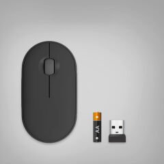 Tüm Tablet Telefon Bilgisayar Uyumlu B150 610-006716 Sessiz Optik Kablosuz Mouse Pilli Siyah